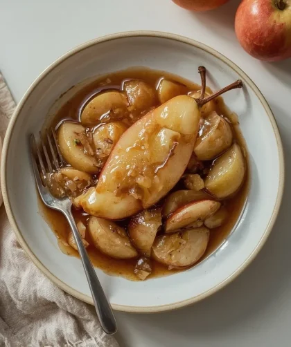 Ina Garten Roasted Pear & Apple Sauce