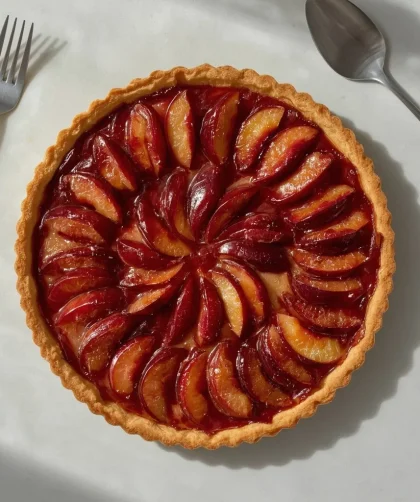 Ina Garten's Italian Plum Tart