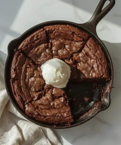 Ina Garten Skillet Brownies