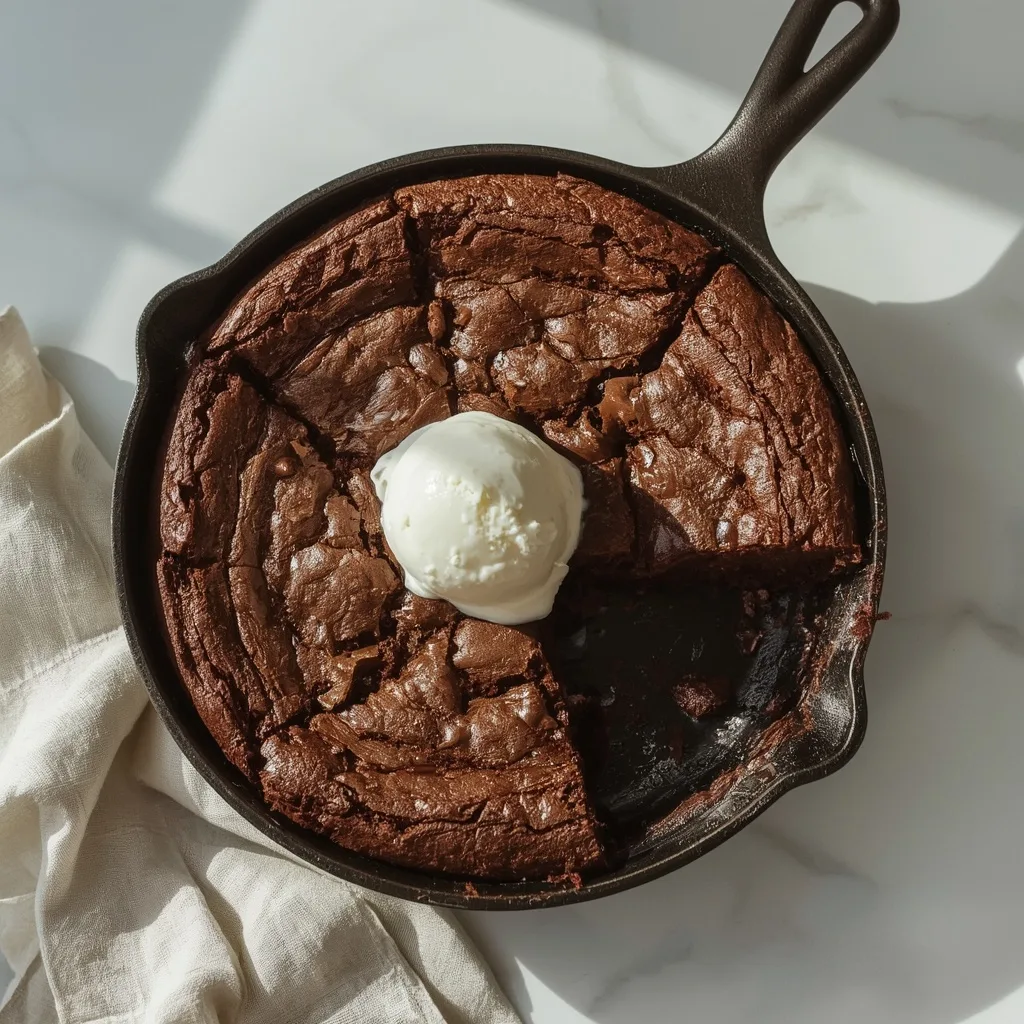 Ina Garten Skillet Brownies
