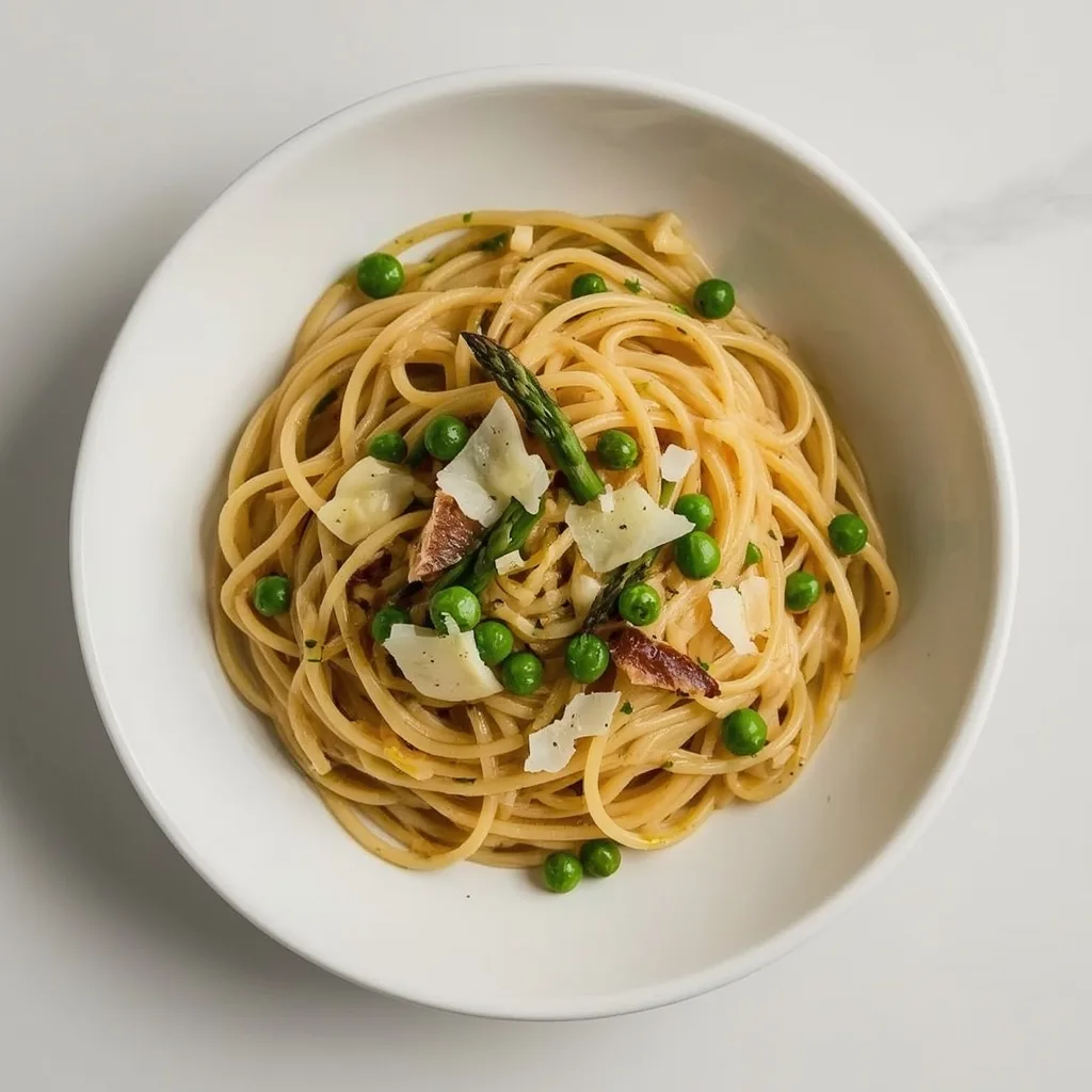 Ina Garten Spring Carbonara